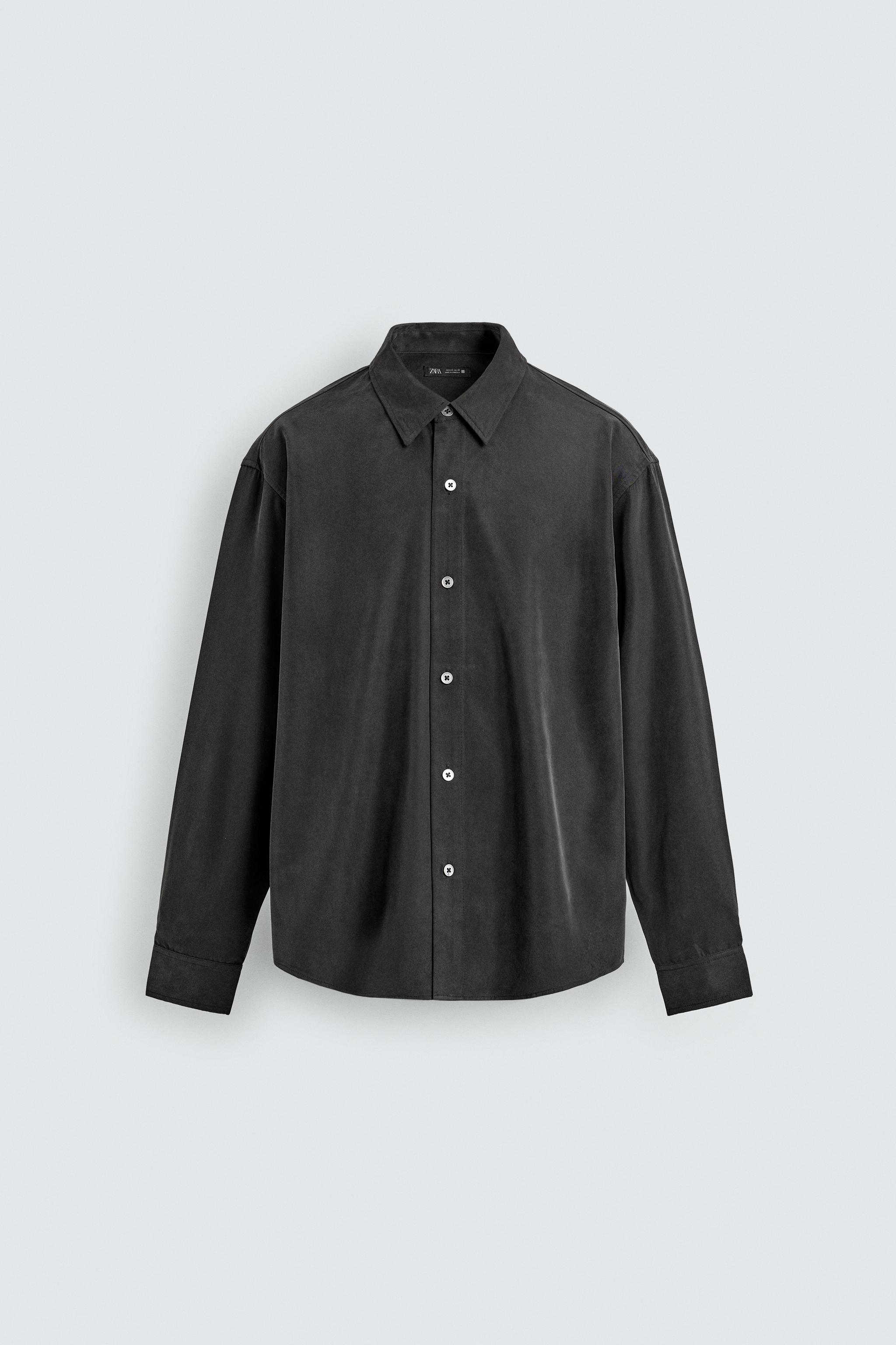RELAXED FIT FLOWY SHIRT